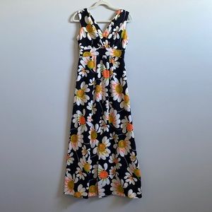 Editions in fashion inc. vintage mid 70s? maxi floral dress